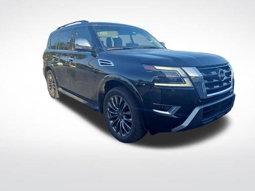 Black 2024 Nissan Armada Platinum