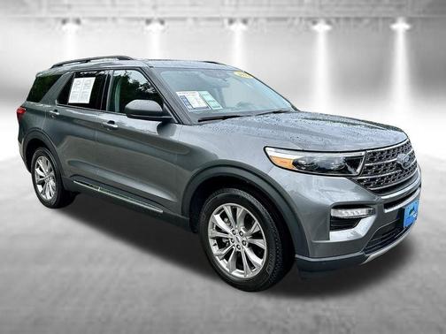 Gray Metallic 2023 Ford Explorer XLT