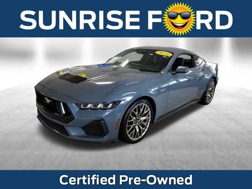 Vapor Blue 2024 Ford Mustang GT Premium