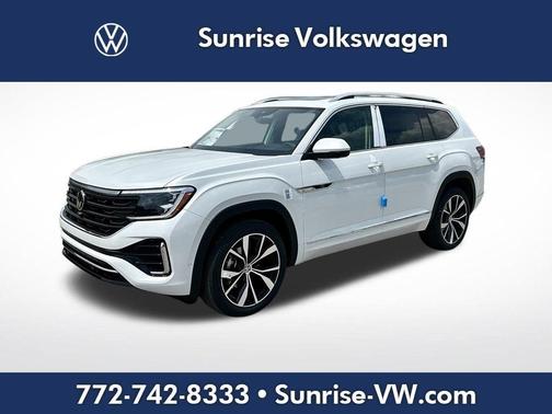 White 2026 Volkswagen Atlas 2.0T SEL Premium R-Line