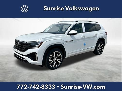 White 2026 Volkswagen Atlas 2.0T SEL Premium R-Line