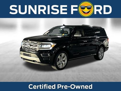 Black Metallic 2023 Ford Expedition Max Platinum