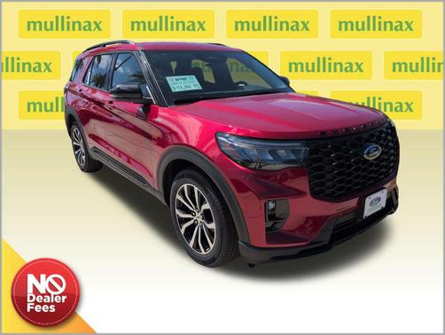 Red 2026 Ford Explorer ST-Line