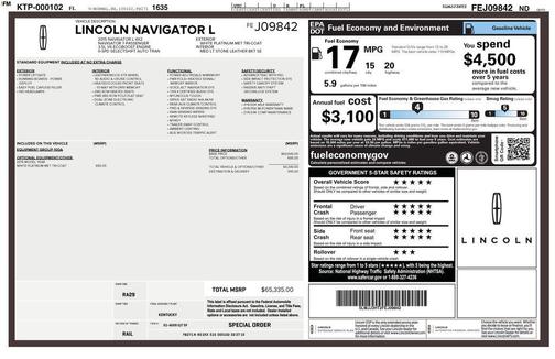 2015 Lincoln Navigator Base