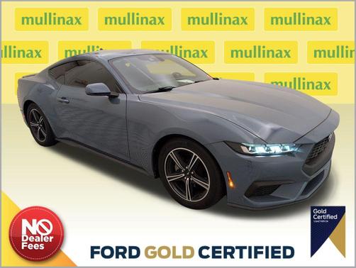 Vapor Blue Metallic 2024 Ford Mustang EcoBoost Premium