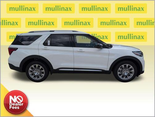 White Metallic 2026 Ford Explorer Platinum