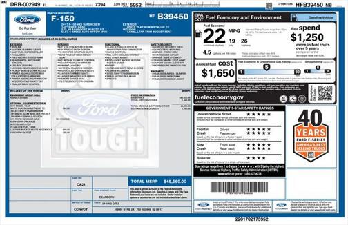 2017 Ford F-150 Lariat