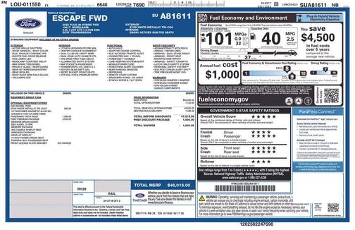 2025 Ford Escape PHEV SE