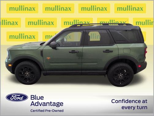 Eruption Green Metallic 2025 Ford Bronco Sport Badlands