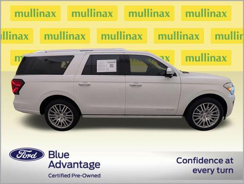 White Metallic 2023 Ford Expedition Max Platinum
