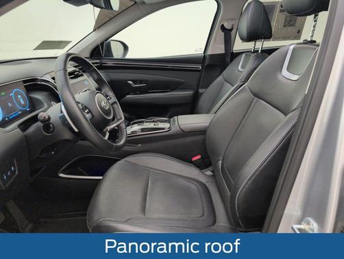 Shimmering Silver 2022 Hyundai TUCSON Limited