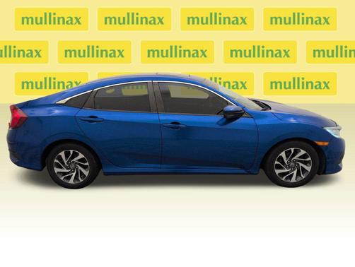 Aegean Blue Metallic 2016 Honda Civic EX