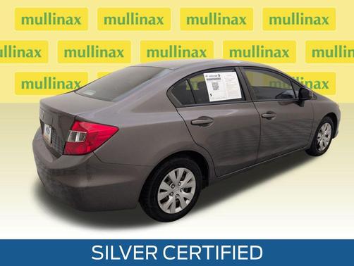 Polished Metal Metallic 2012 Honda Civic LX