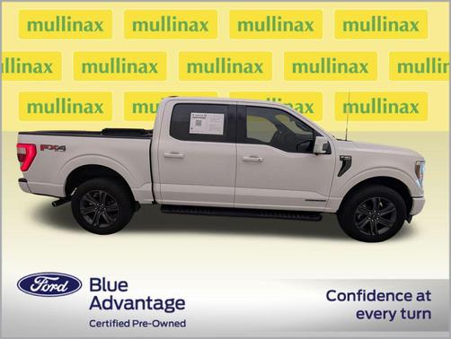 Star White Metallic Tri-Coat 2023 Ford F-150 Lariat
