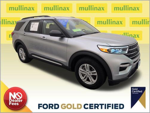 Silver Metallic 2024 Ford Explorer XLT