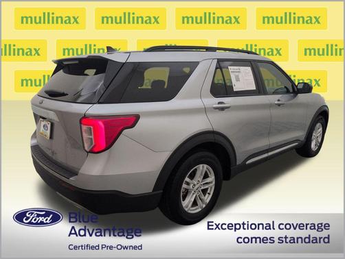 Silver Metallic 2024 Ford Explorer XLT