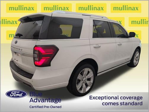 Star White Metallic Tri-Coat 2023 Ford Expedition Platinum