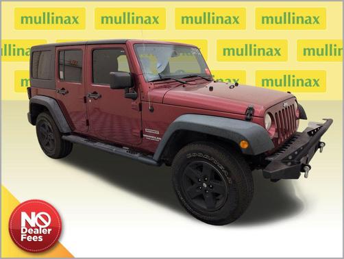 Deep Cherry Red Crystal Pearlcoat 2013 Jeep Wrangler Unlimited Sport