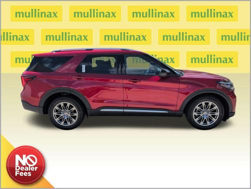 Rapid Red Metallic Tinted Clearcoat 2026 Ford Explorer Platinum
