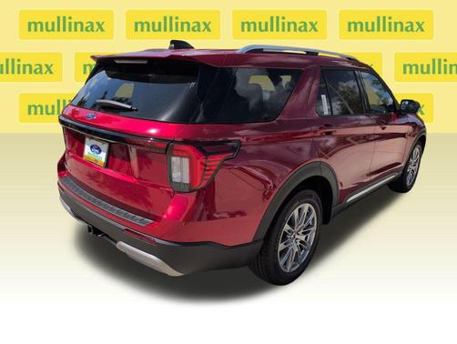 Rapid Red Metallic Tinted Clearcoat 2026 Ford Explorer Platinum