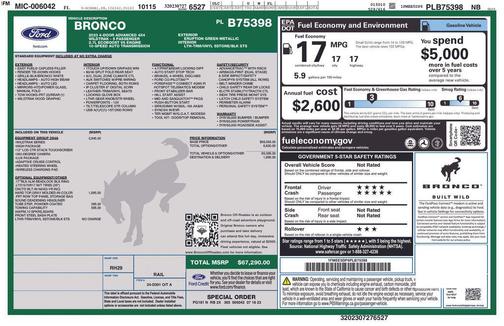 2023 Ford Bronco Wildtrak