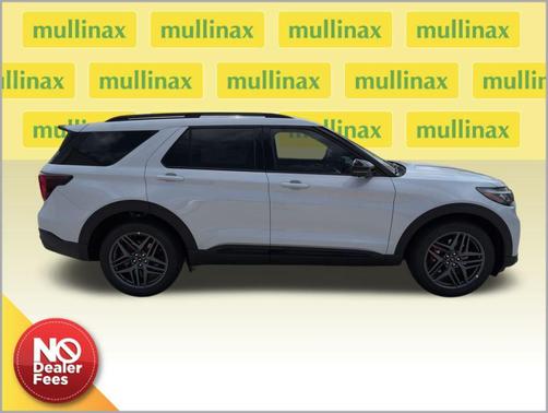 Space White Metallic 2026 Ford Explorer ST