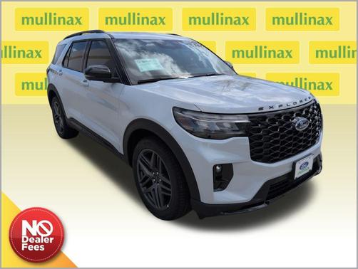 Space White Metallic 2026 Ford Explorer ST