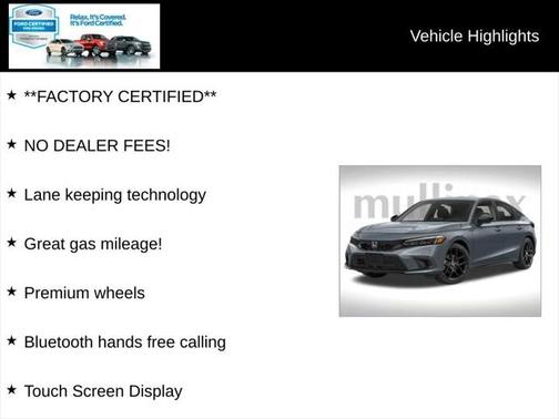 2022 Honda Civic Sport