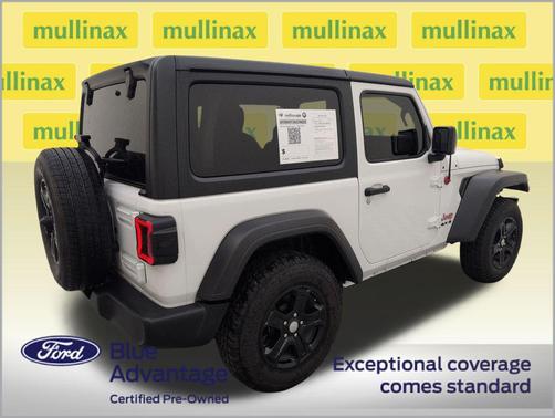 Bright White Clearcoat 2019 Jeep Wrangler Sport S