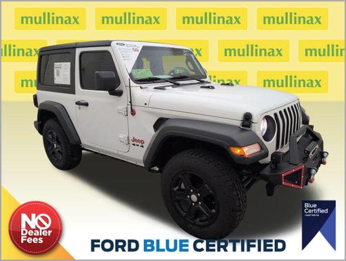 Bright White Clearcoat 2019 Jeep Wrangler Sport S