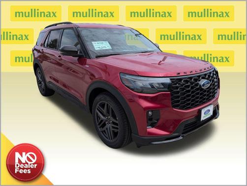 Rapid Red Metallic Tinted Clearcoat 2026 Ford Explorer ST-Line