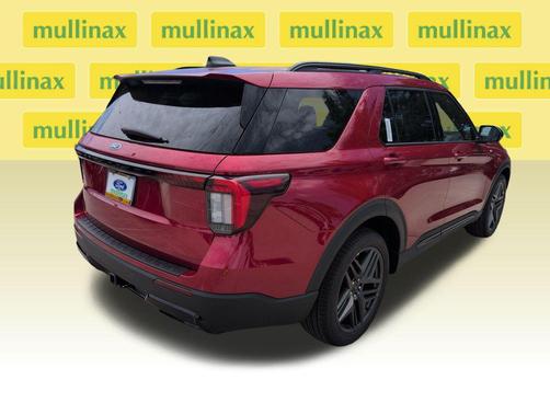 Rapid Red Metallic Tinted Clearcoat 2026 Ford Explorer ST-Line
