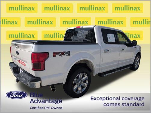 White Platinum Metallic Tri-Coat 2018 Ford F-150 Lariat
