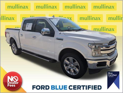White Platinum Metallic Tri-Coat 2018 Ford F-150 Lariat