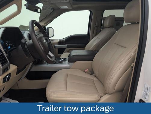 White Platinum Metallic Tri-Coat 2018 Ford F-150 Lariat