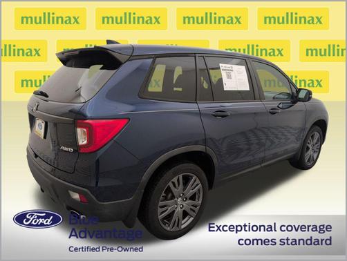 Obsidian Blue Pearl 2021 Honda Passport AWD EX-L