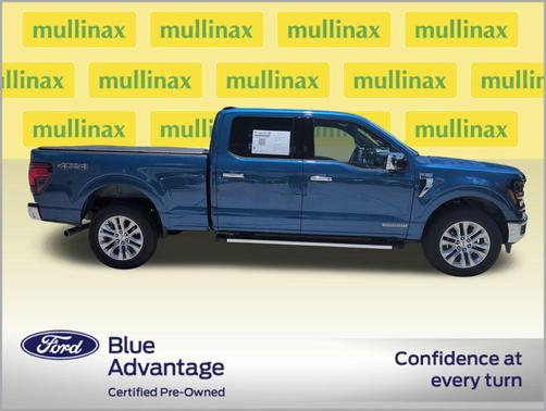 Atlas Blue Metallic 2025 Ford F-150 XLT