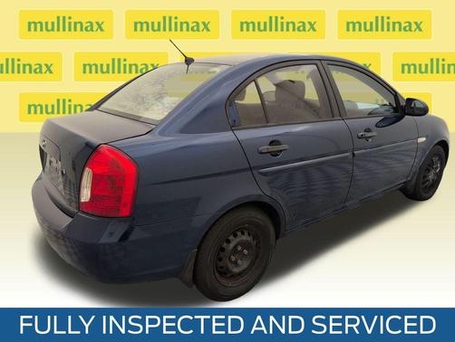 Dark Sapphire Blue 2007 Hyundai Accent GLS
