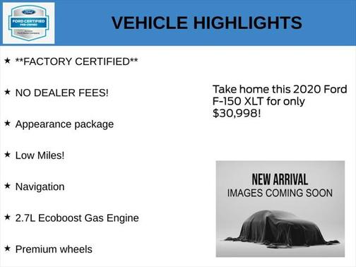 2020 Ford F-150 XLT
