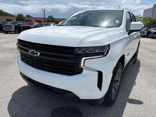 Summit White 2021 Chevrolet Tahoe LT