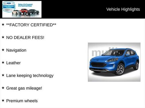 2020 Ford Escape Titanium