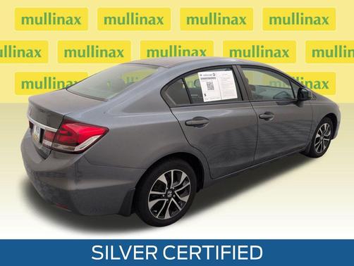 Gray 2013 Honda Civic EX