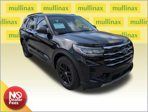 Black Metallic 2026 Ford Explorer Active w/200A Pkg