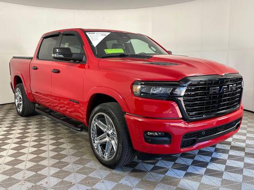 Flame Red Clearcoat 2025 RAM 1500 Laramie