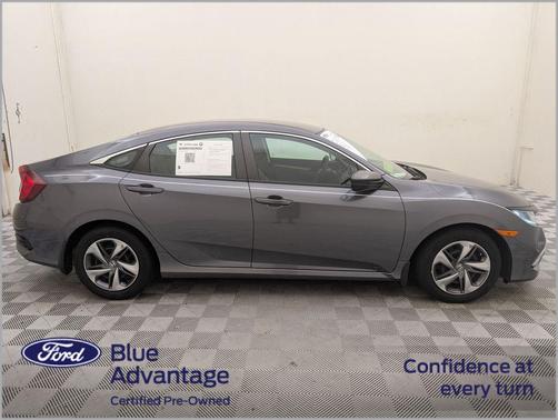 Gray 2019 Honda Civic LX
