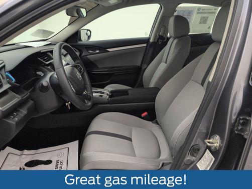 Gray 2019 Honda Civic LX