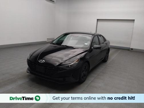 Phantom Black 2021 Hyundai ELANTRA SEL