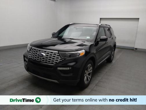Agate Black Metallic 2020 Ford Explorer Platinum