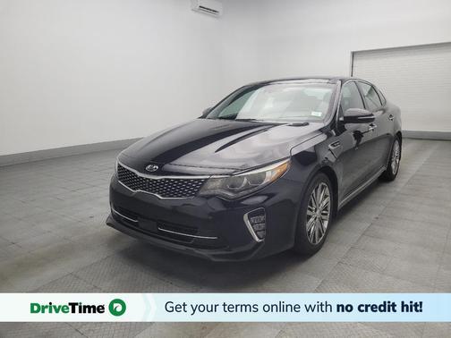 Ebony Black 2018 Kia Optima SX Turbo