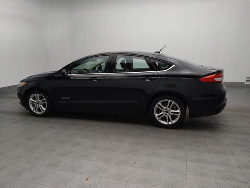 Shadow Black 2018 Ford Fusion Hybrid S